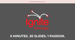 Desktop Screenshot of ignitechi.org
